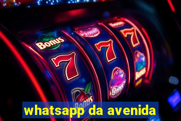 whatsapp da avenida