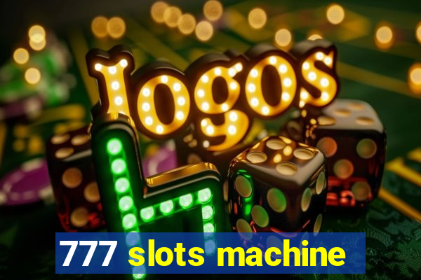 777 slots machine