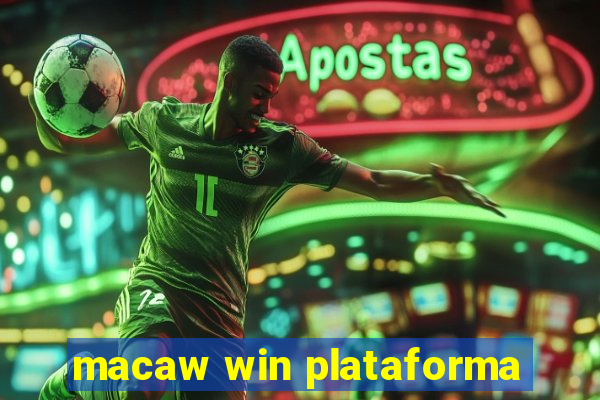 macaw win plataforma