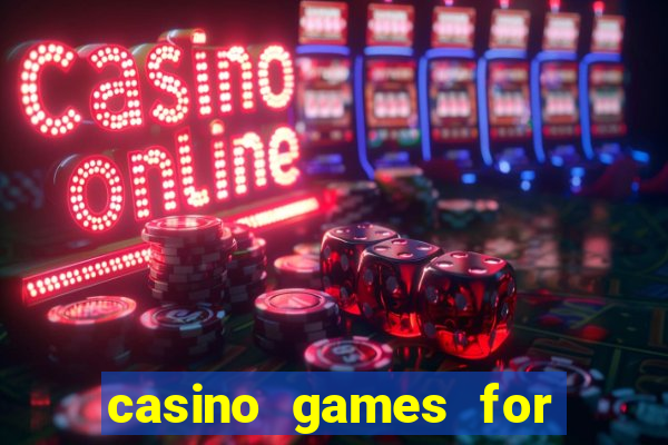 casino games for real money online