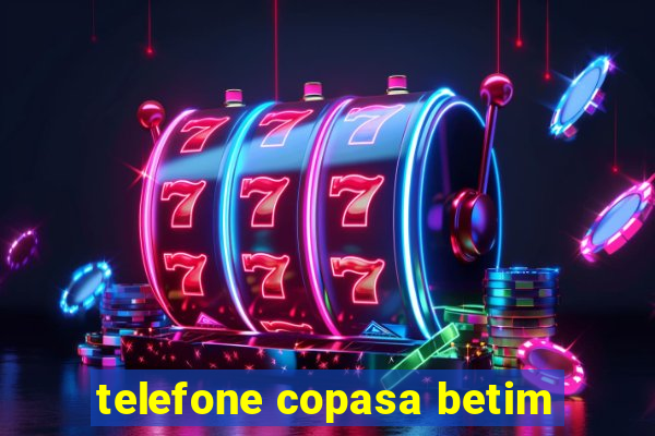 telefone copasa betim