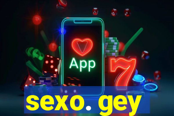 sexo. gey