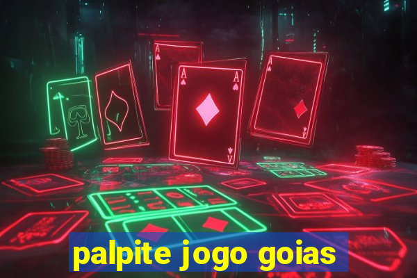 palpite jogo goias