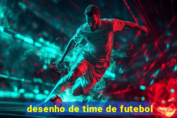 desenho de time de futebol