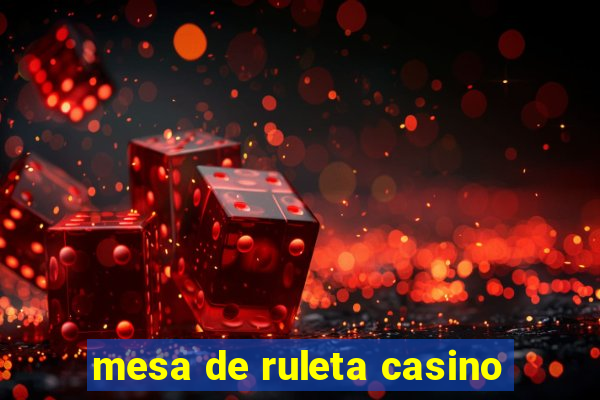 mesa de ruleta casino