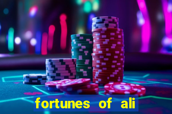 fortunes of ali baba slot