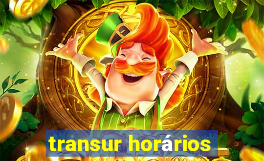 transur horários