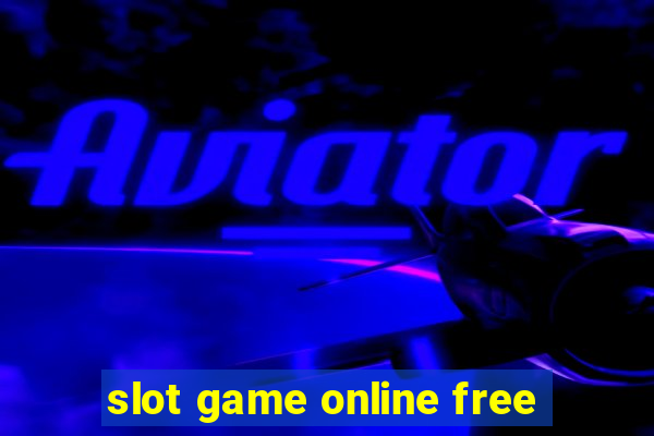 slot game online free