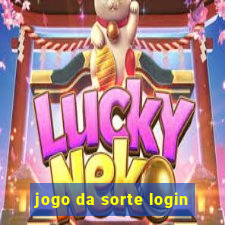 jogo da sorte login