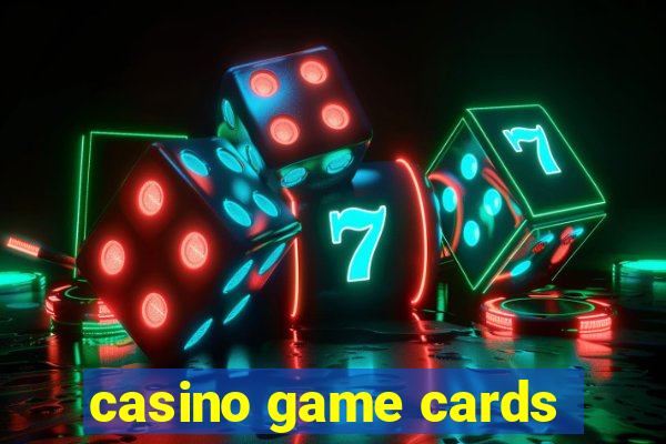 casino game cards