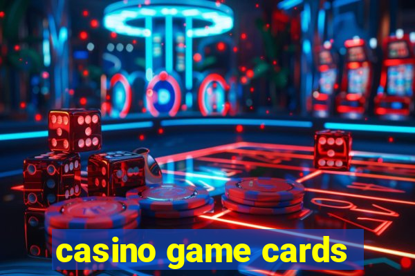 casino game cards