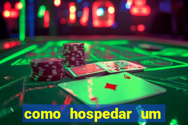 como hospedar um site gratis