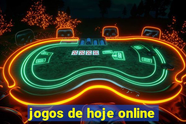 jogos de hoje online