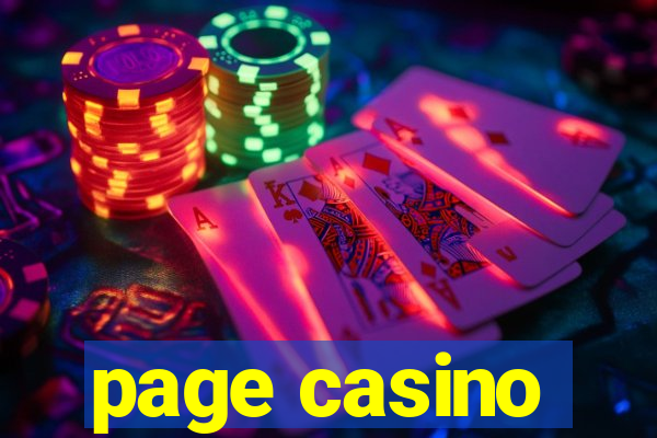 page casino