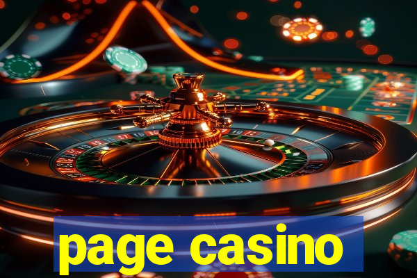 page casino