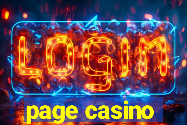 page casino