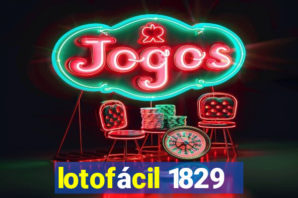 lotofácil 1829