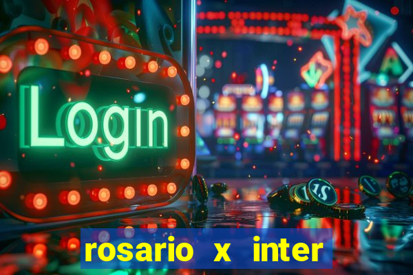 rosario x inter onde assistir