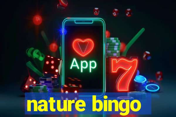 nature bingo