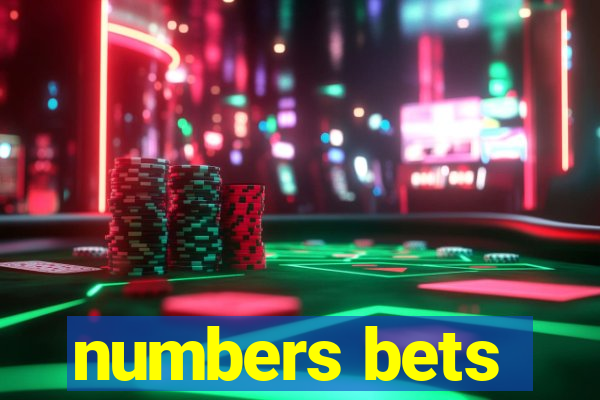 numbers bets