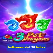 halloween slot 30 linhas