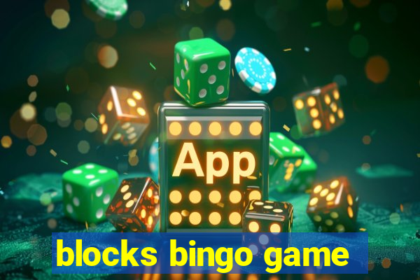 blocks bingo game