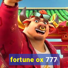 fortune ox 777