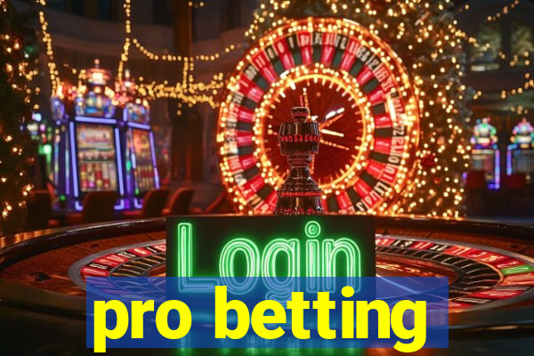 pro betting