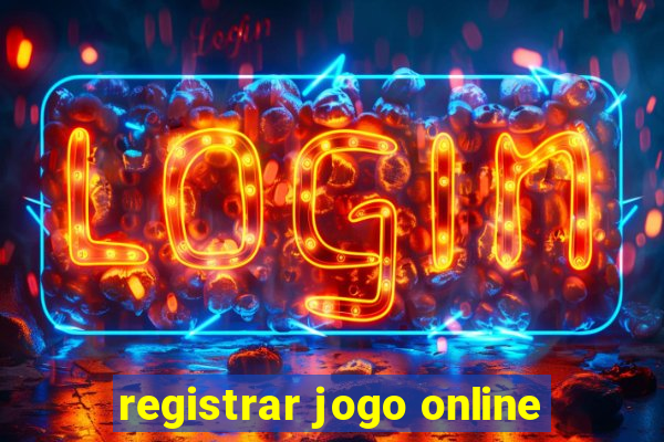 registrar jogo online