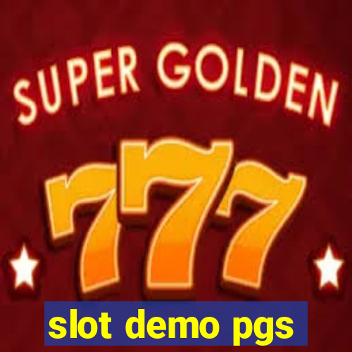 slot demo pgs