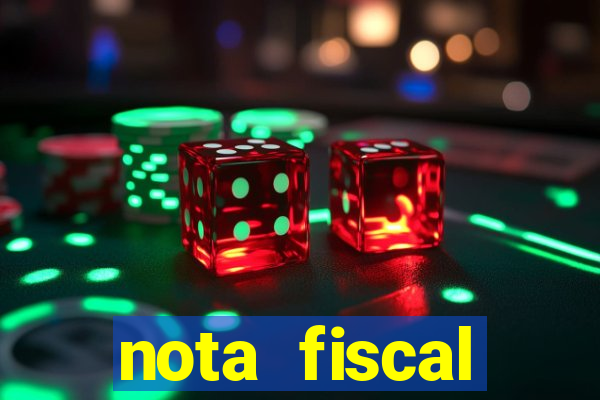 nota fiscal cruzeiro sp