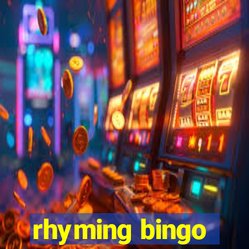 rhyming bingo