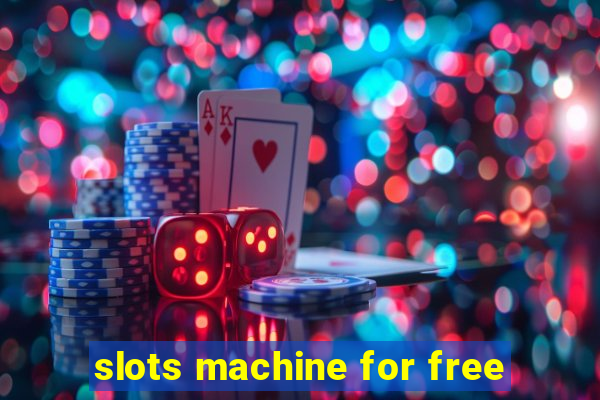 slots machine for free