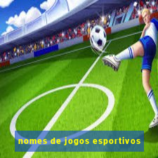 nomes de jogos esportivos