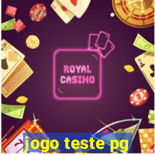 jogo teste pg