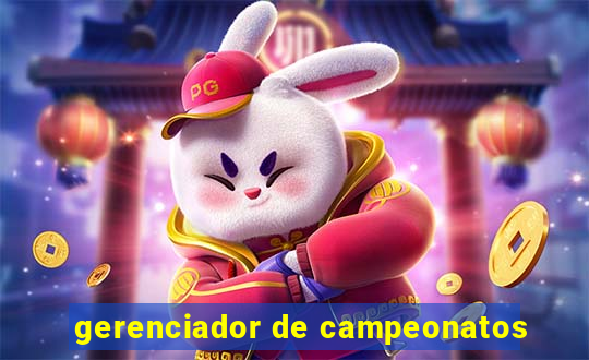 gerenciador de campeonatos