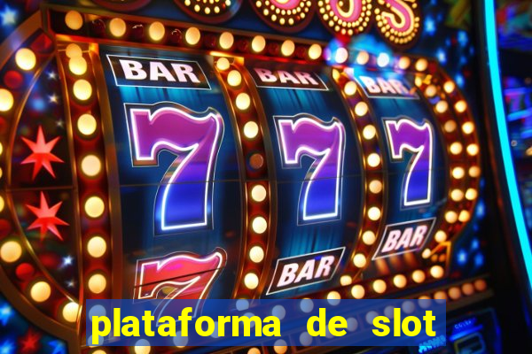 plataforma de slot que mais paga