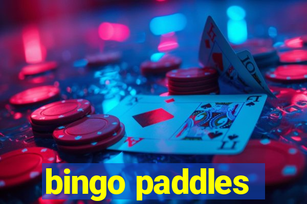 bingo paddles