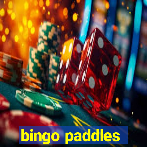 bingo paddles