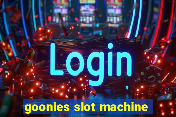 goonies slot machine