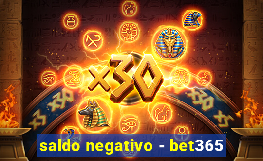 saldo negativo - bet365