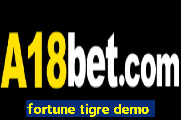 fortune tigre demo