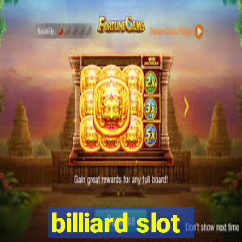 billiard slot