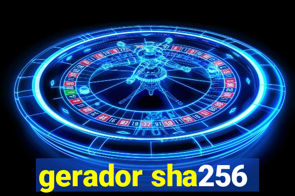 gerador sha256