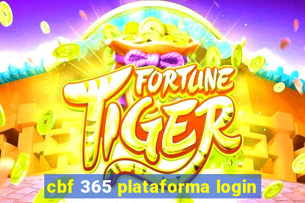 cbf 365 plataforma login