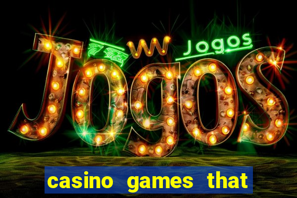 casino games that pay real money with no deposit