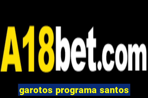 garotos programa santos