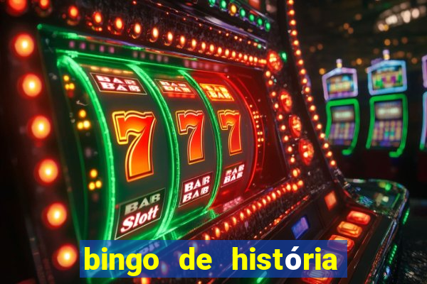 bingo de história 6 ano