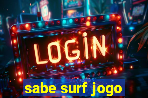 sabe surf jogo