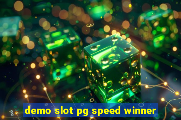 demo slot pg speed winner